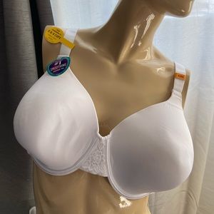 *NEW!* 42E White Vanity fair t shirt bra 7630